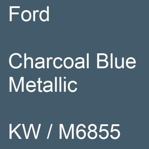 Ford, Charcoal Blue Metallic, KW / M6855.